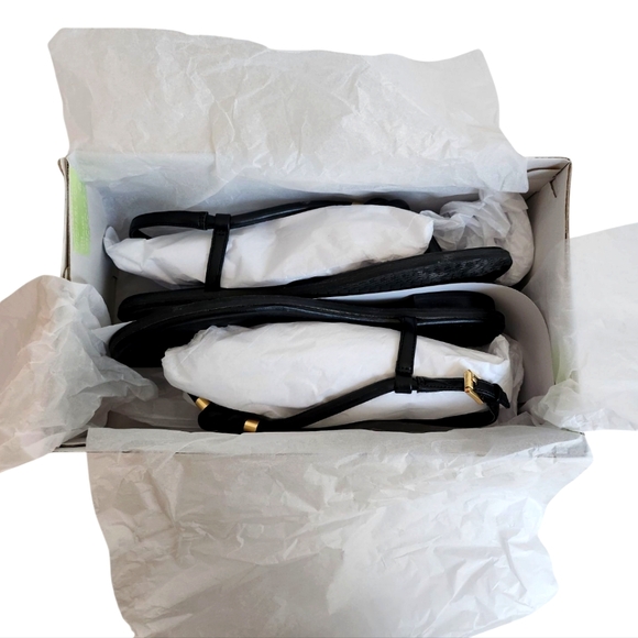 Michael Kors Holly Rope Leather Sandals Flip Flops NIB - Picture 3 of 14